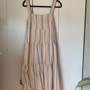 Madewell Striped Midi Dress
